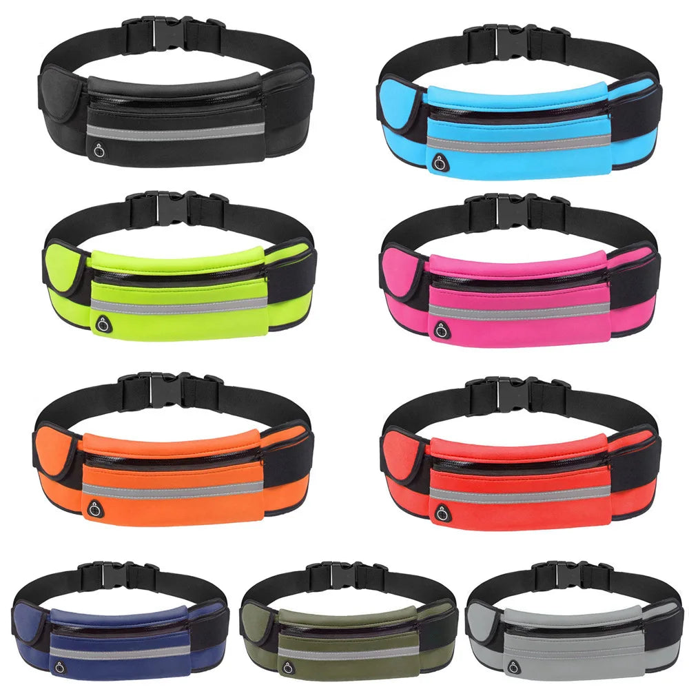 Professional Running Waist Bag Sports Belt Pouch Gym Sport Bags