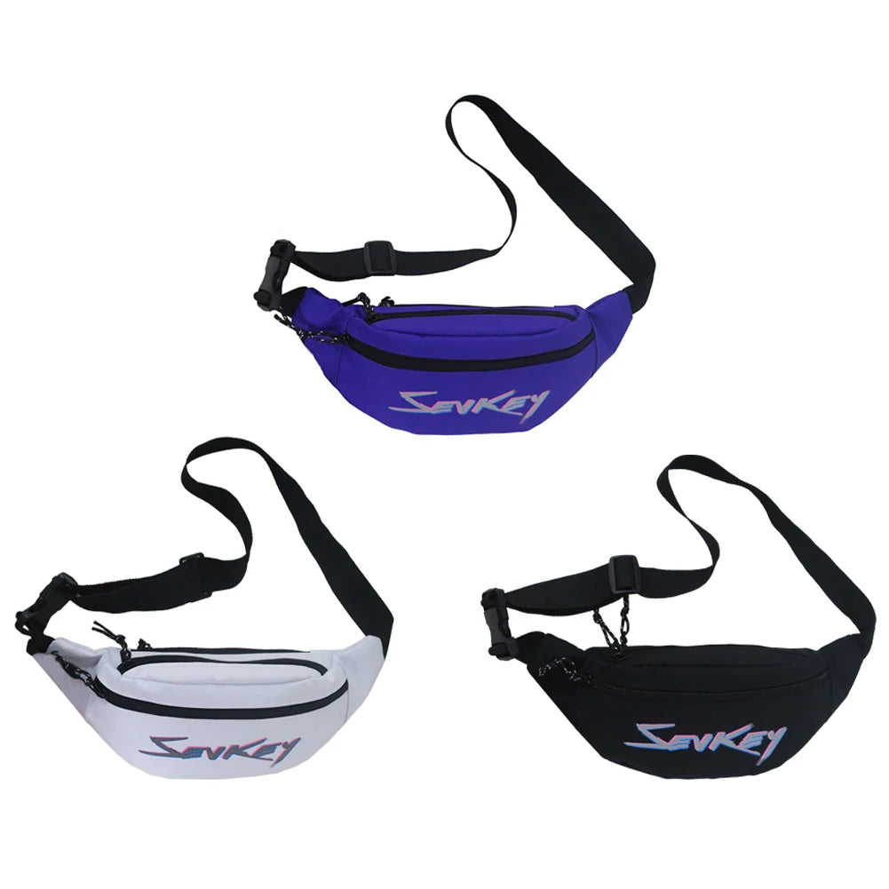Reflective Waist Bag Fanny Packs Male Chest Bag Crossbody Bag