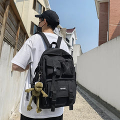 Anti Theft Rucksack Casual Lady Travel Backpack Nylon Bagpack