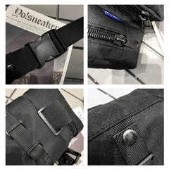 Tactical Shoulder Bag Waist Bag Hip Hop Functional Chest Bag Kanye West Waist Pa