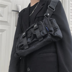 Tactical Shoulder Bag Waist Bag Hip Hop Functional Chest Bag Kanye West Waist Pa
