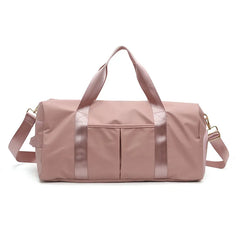 Men Women Gym Bag Waterproof Shoulder Pack Shoes Storage