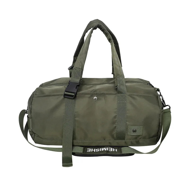Men Women Travel Bag Fitness Handbag Nylon Shoulder Bag Business Large Tote