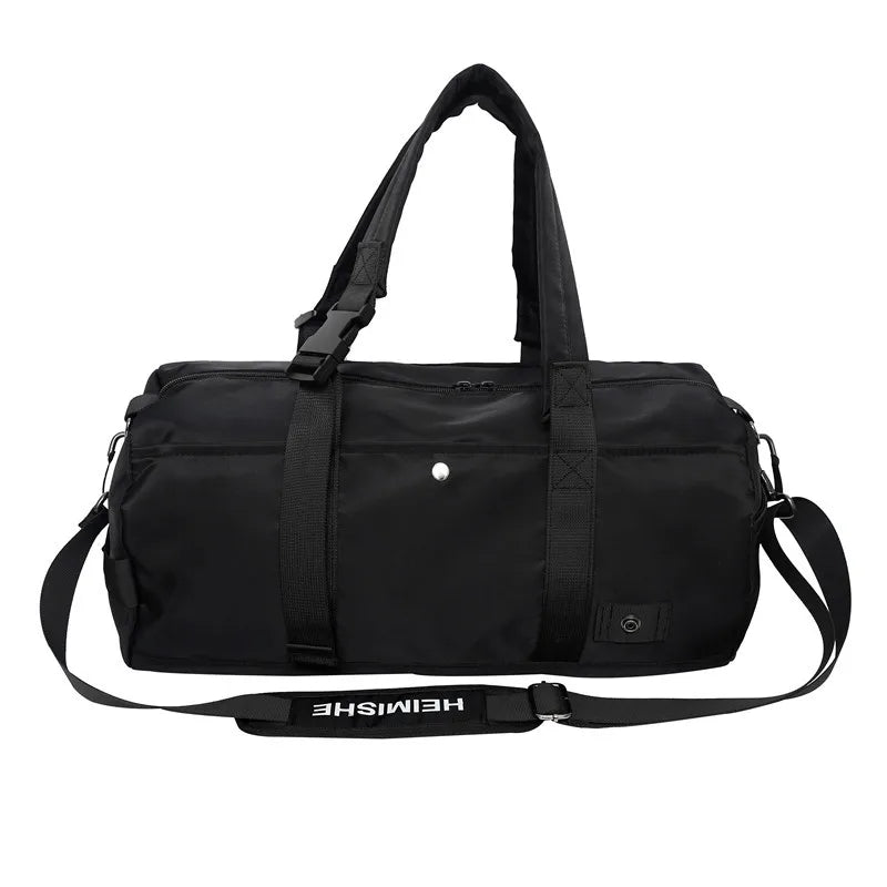 Men Women Travel Bag Fitness Handbag Nylon Shoulder Bag Business Large Tote
