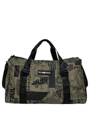 Letter Print Shoulder Crossbody Bag Large Capacity Yoga Handbag