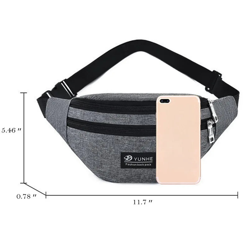 Large Capacity Waist Bag Outdoor Sports Fanny Pack