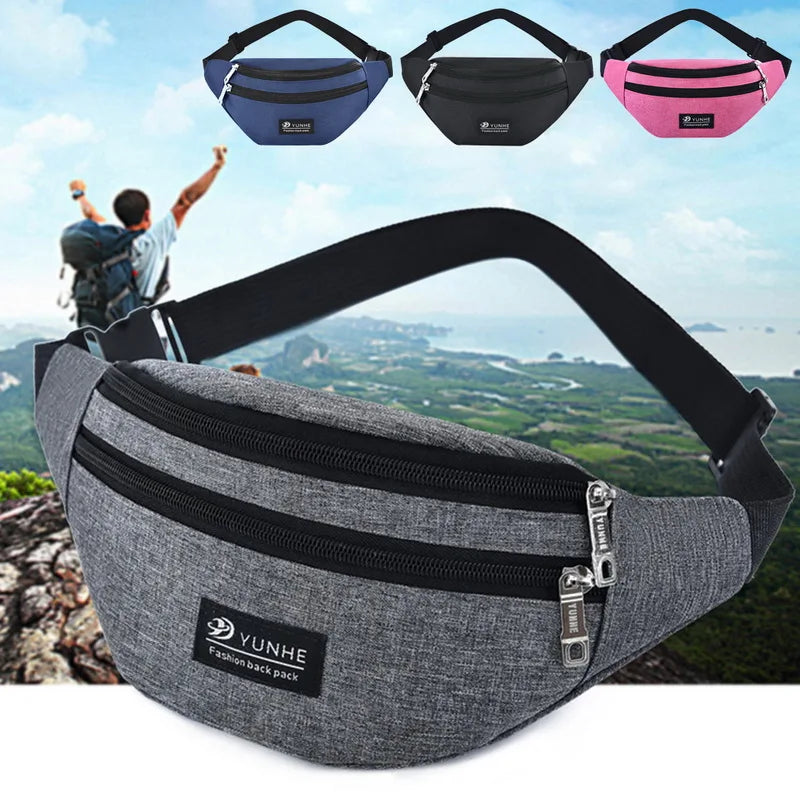 Large Capacity Waist Bag Outdoor Sports Fanny Pack