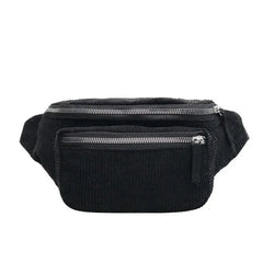 Men Women Waist Bag Fanny Pack Running Zip Belt Money Pouch