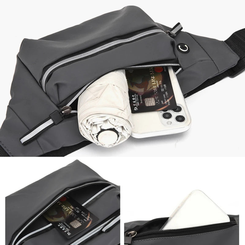 Outdoor Waist Chest Bag Travel Sports Pack Hip Wallet Purse