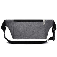 Men Women Waist Bag Pack Purse Casual Large Phone Belt Bag Pouch Canvas