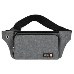 Men Women Waist Bag Pack Purse Casual Large Phone Belt Bag Pouch Canvas