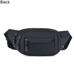 Casual Large Capacity Phone Belt Bag Pouch Canvas Travel Hip Bags
