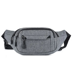 Men Women Waist Pack Casual Large Phone Belt Bag Pouch Canvas Travel Hip Bags