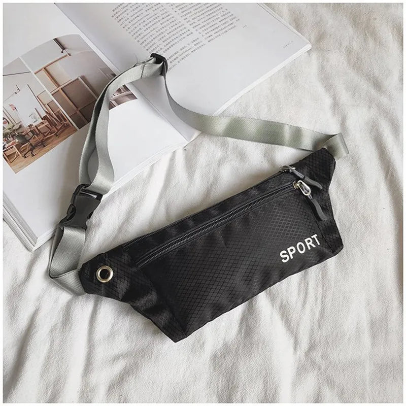 Men Women Waist Packs Bags Female Belt Bags Chest Bags Phone Pouch