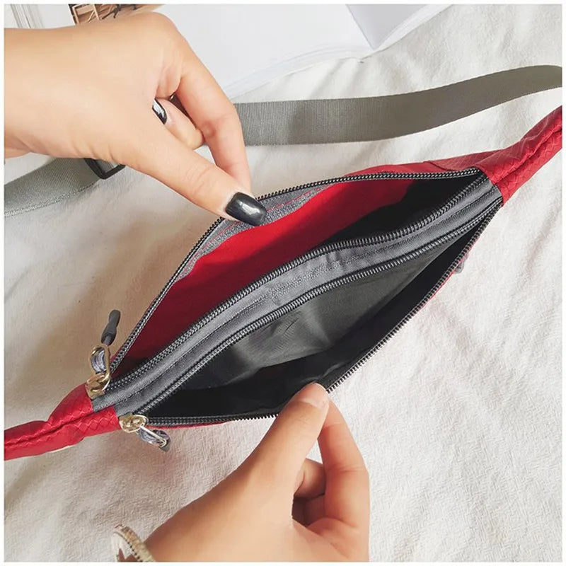 Men Women Waist Packs Bags Female Belt Bags Chest Bags Phone Pouch