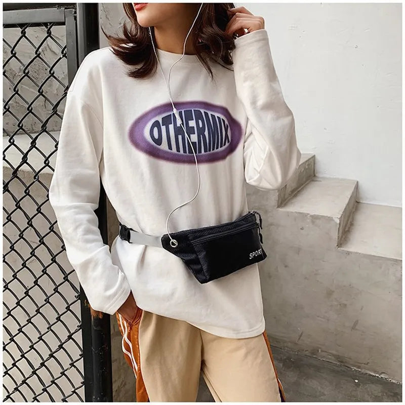 Men Women Waist Packs Bags Female Belt Bags Chest Bags Phone Pouch