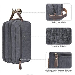 Men Women Wash Cosmetic Bag Travel Waterproof Portable Toiletries Organizer