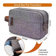 Men Women Wash Cosmetic Bag Travel Waterproof Portable Toiletries Organizer
