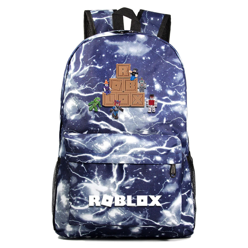 Men Women Lightning Backpack Leisure Female Sports Backpack