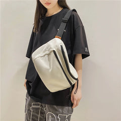 Hip Hop Waist Bag Shoulder Crossbody Bag Multifunctional Chest Bag