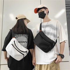 Hip Hop Waist Bag Shoulder Crossbody Bag Multifunctional Chest Bag