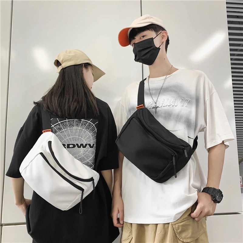 Funny Hip Hop Waist Bag Multifunctional Chest Bag