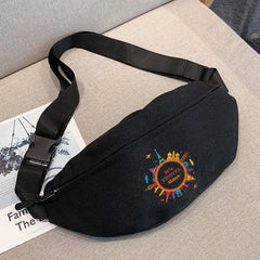Canvas Waist Bag Wallet Chest Packs Cell Phone Belt Travel Bags