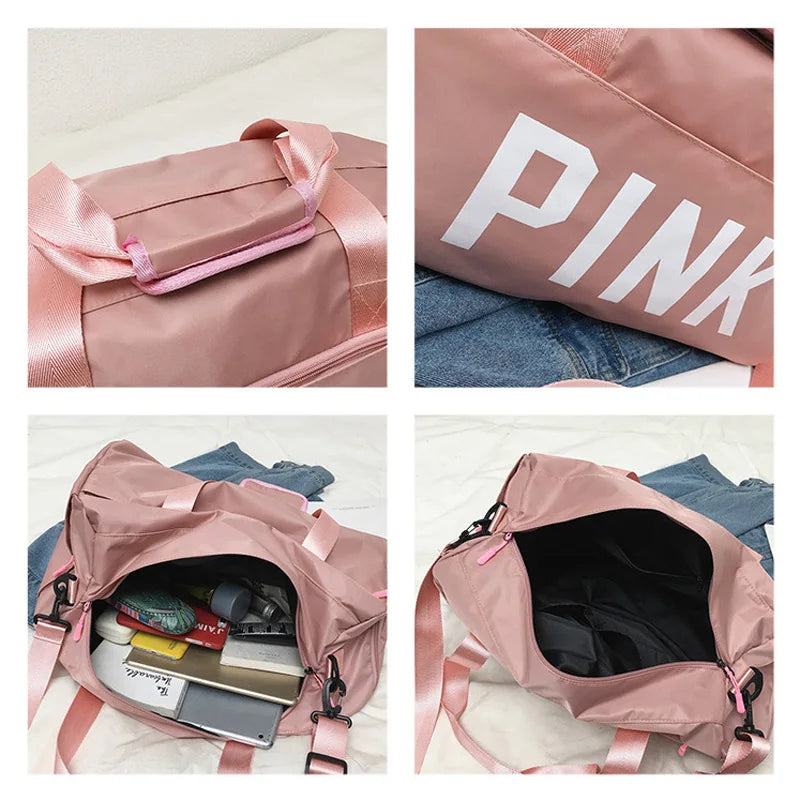 Waterproof Yoga Bag Fitness Training Bag Dry Wet Separation Shoes Bags