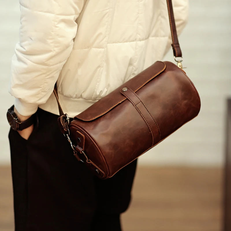 Small Bucket Bag Crossbody Coffee XY333