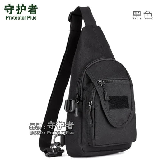 Men Women Chest Pack Shoulder Bag Travel Bag Camouflage Wave Packet A3190