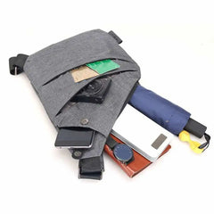Anti-Theft Backpack Women Sling Shoulder Bag Waterproof Travel Chest Bag