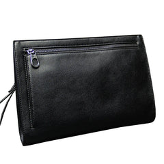 Men Business Clutch Bag PU Leather Envelope Handbag Briefcase