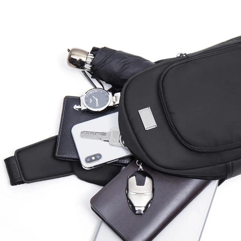 Men Business Casual Shoulder Bag Messenger Bag Travel Computer Bag Handbag