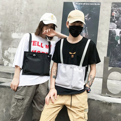 Tactical Shoulder Bag Chest Equipment Bag Hip Hop Street Clothing