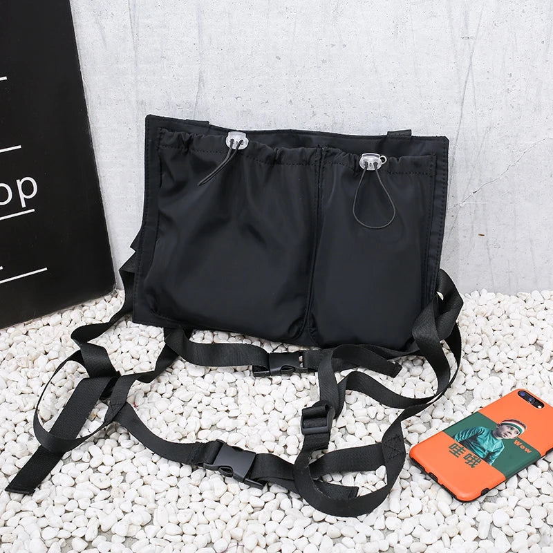 Tactical Shoulder Bag Chest Equipment Bag Hip Hop Street Clothing