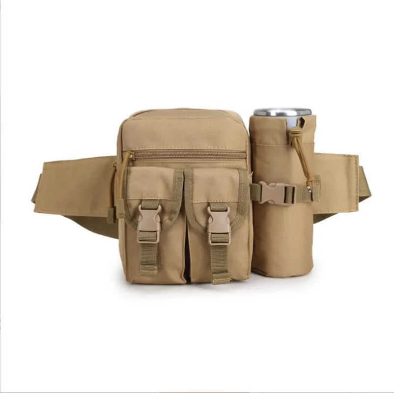 Tactical Water Bottle Bag Military Fan Outdoor Sports Bag
