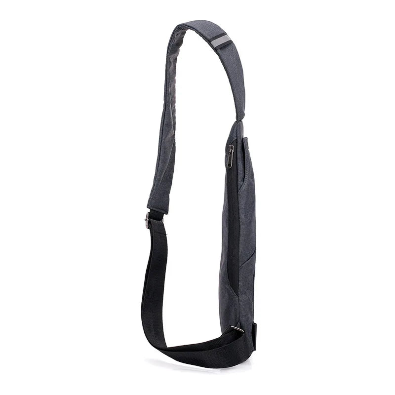 Men's Anti-theft Chest Bag Waterproof Single Shoulder Backpack