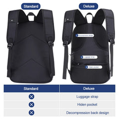 Men's College Laptop Backpack for Teenager Schoolbags Boys