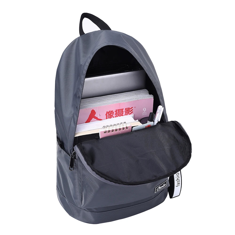 Men's College Laptop Backpack for Teenager Schoolbags Boys