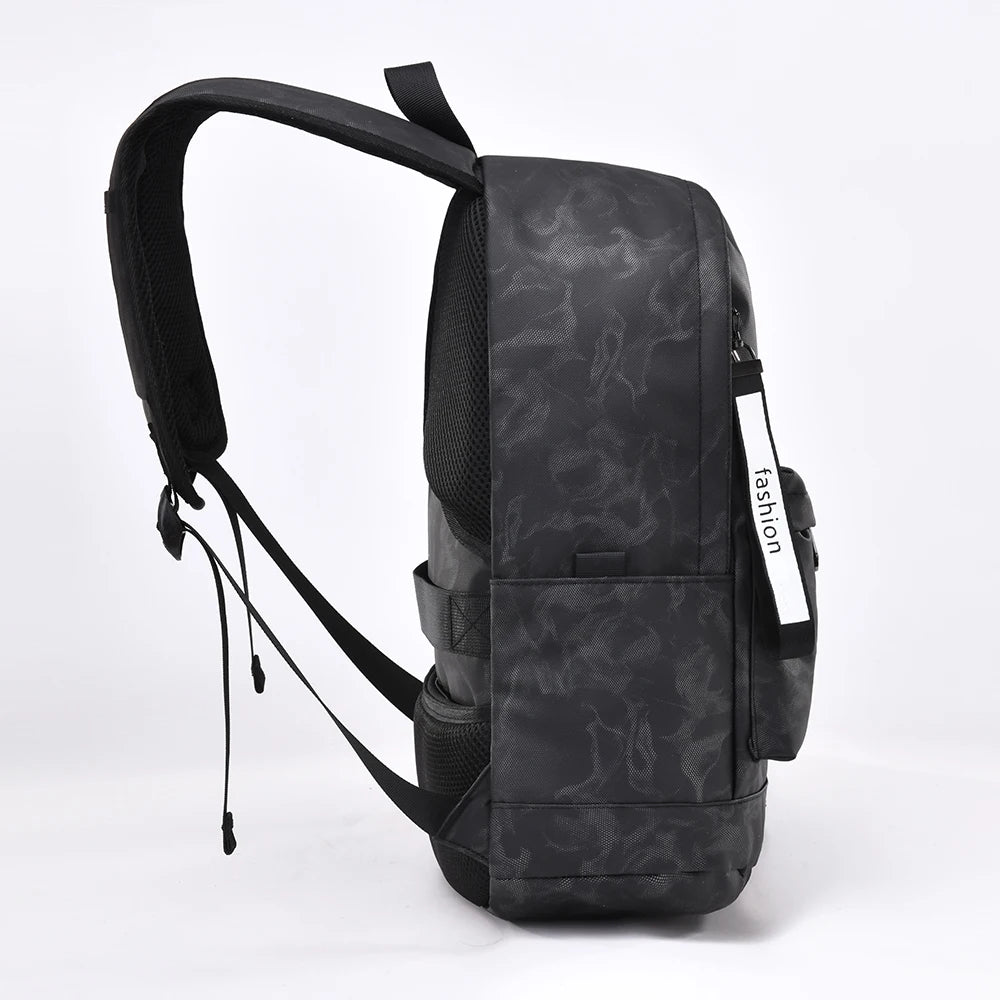 Men's College Laptop Backpack for Teenager Schoolbags Boys