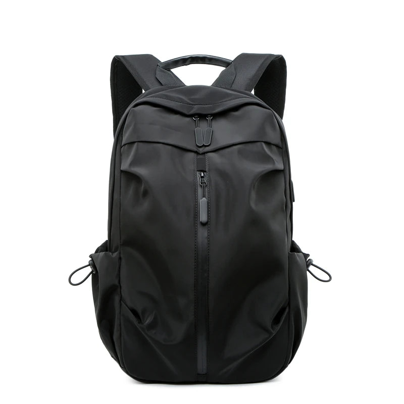 Waterproof Nylon Backpack with USB Port