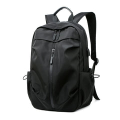 Waterproof Nylon Backpack with USB Port