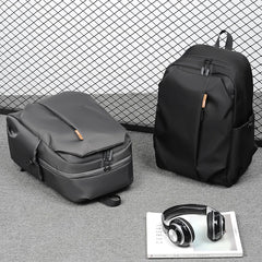 Men's Business Casual Laptop Backpack 15.6 Inch Travel Bag