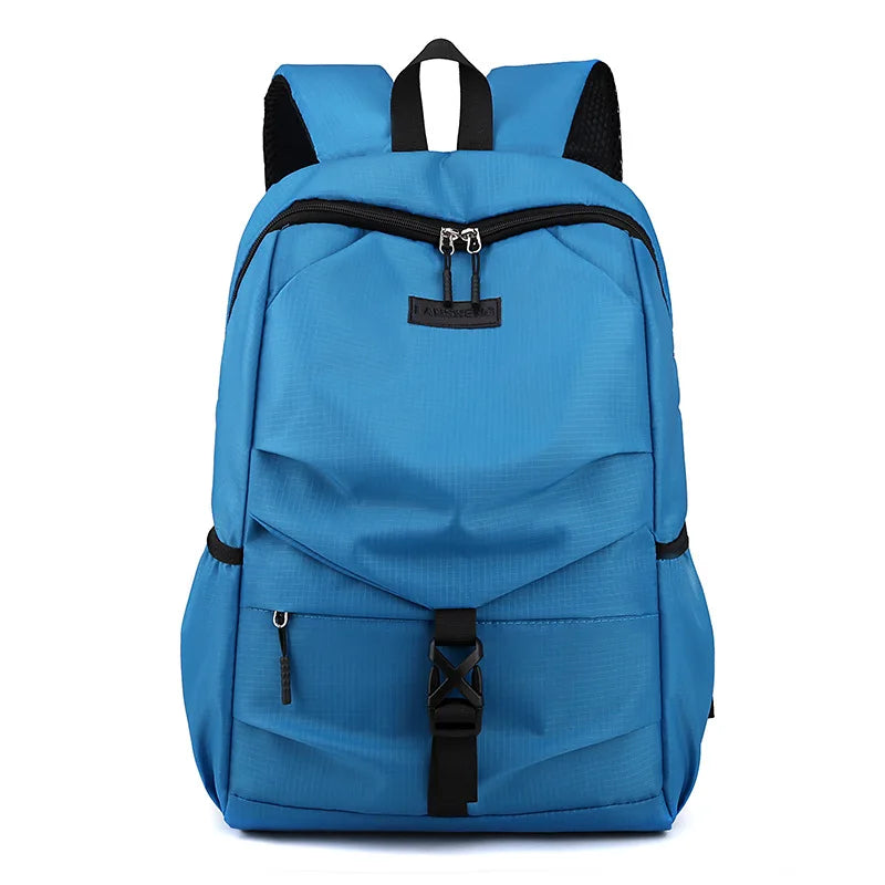 Men's Business Laptop Backpack Waterproof Travel Bag Nylon Rucksack