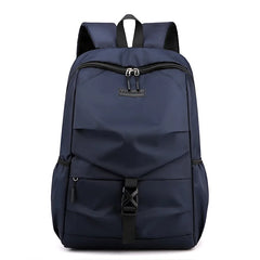 Men's Business Laptop Backpack Waterproof Travel Bag Nylon Rucksack