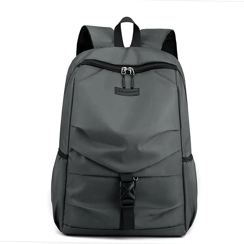 Men's Business Laptop Backpack Waterproof Travel Bag Nylon Rucksack