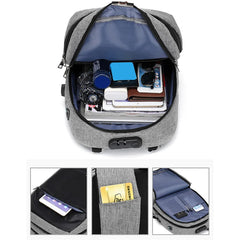 Men's Waterproof Business Laptop Backpack