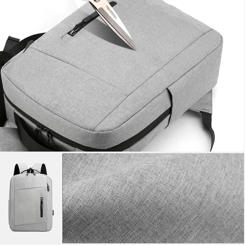 Men's Backpack Multifunctional Waterproof Business Bags Portable Casual Rucksack