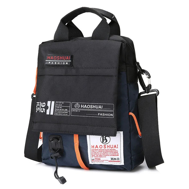 Men's Waterproof Nylon Camouflage Messenger Bag