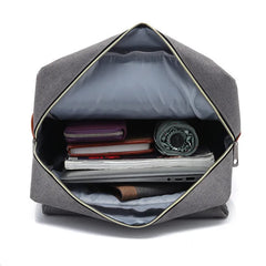 Canvas School Backpack for Teenage Girl Boy Bookbag Casual Laptop Bag Pack